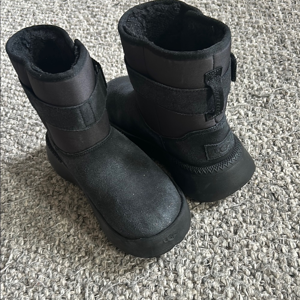 Uggs Kids Black Winter Boots